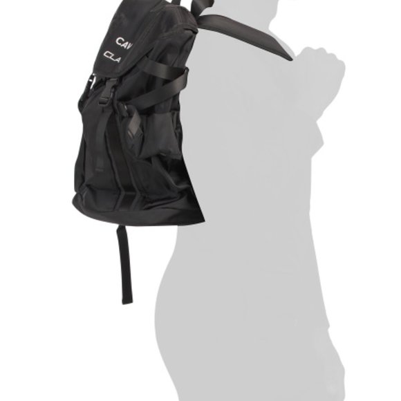 NWT CAVALLI CLASS Sport Utility Backpack black 563mn - Picture 4 of 4